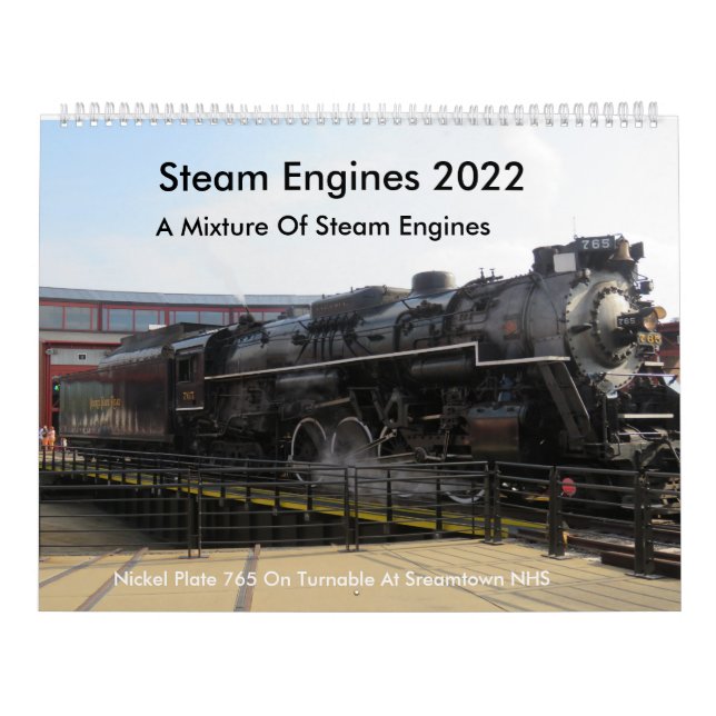 Steam Engines 2022 Calendar (Cover)