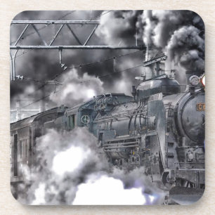 Steam Engines Trains HDR Photo Coaster