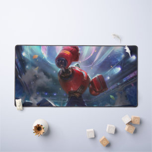 Steam Golem Gaming Desk Mat   Customisable Pad