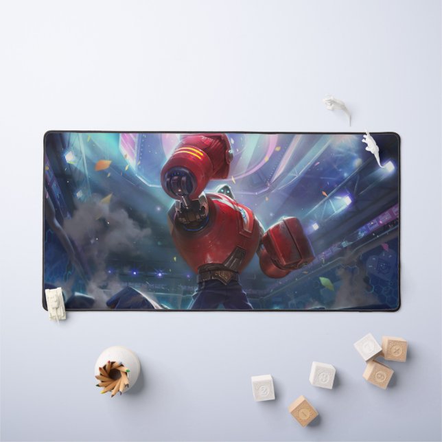 Steam Golem Gaming Desk Mat | Customisable Pad (Kids Table)