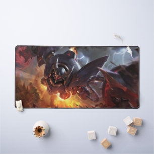 Steam Golem Gaming Desk Mat   Customisable Pad