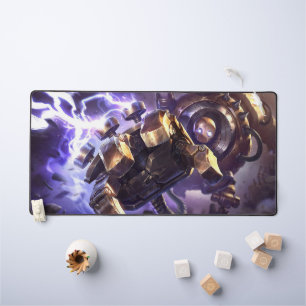 Steam Golem Gaming Desk Mat   Customisable Pad