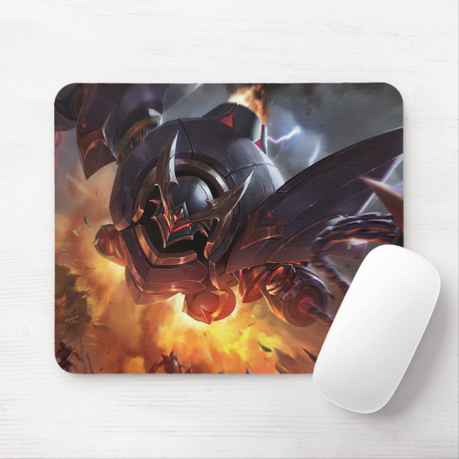 Steam Golem Gaming Mousepad | Customisable pad (With Mouse)