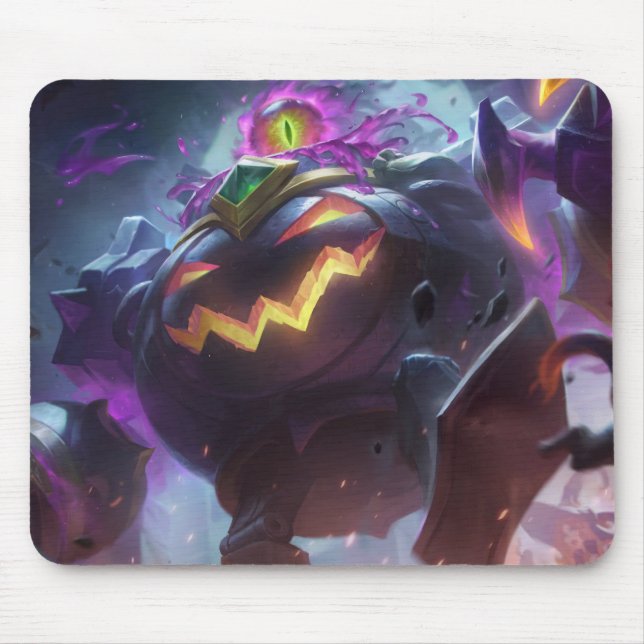 Steam Golem Gaming Mousepad | Customisable pad (Front)