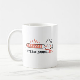 Steam Loading 87 Percent Funny Sauna Lover Tee Coffee Mug
