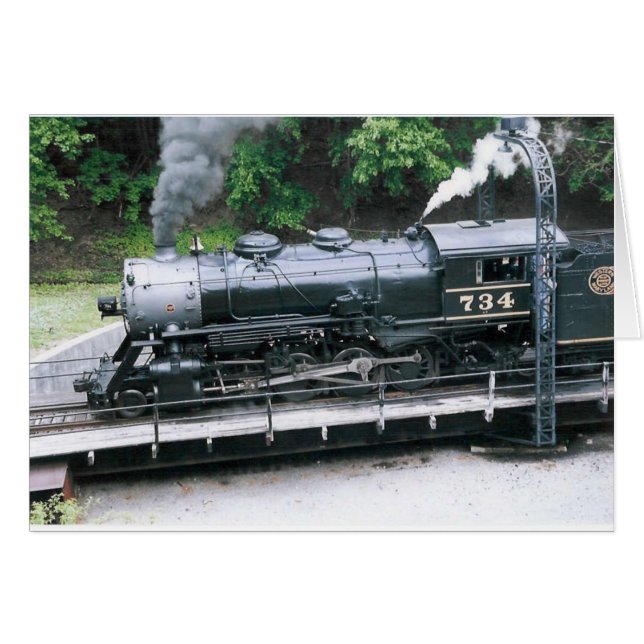 Steam Locomotive (Front Horizontal)