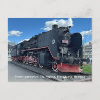 Steam Locomotive, Cluj-Napoca, Romania, on a