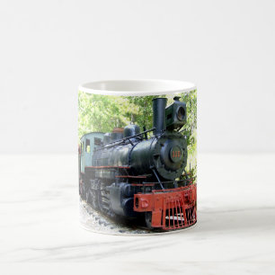 steam locomotive colour mug