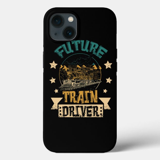 Steam locomotive Future train Driver Case-Mate iPhone Case (Back)