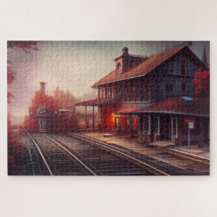 Steam Locomotive Jigsaw Puzzle