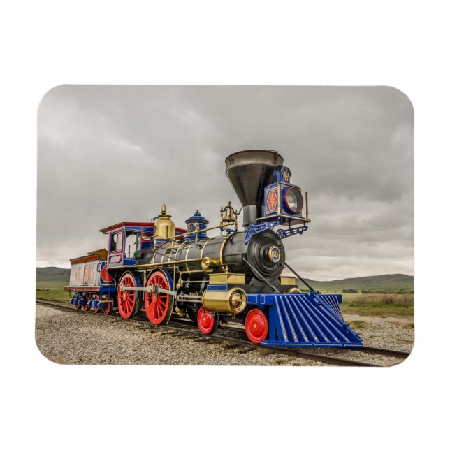 Steam Locomotive Jupiter Magnet (Horizontal)