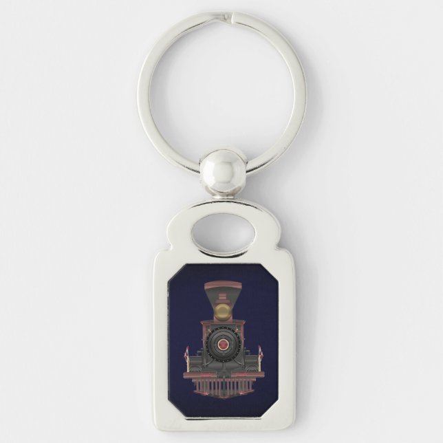 Steam Locomotive Key Ring (Front)