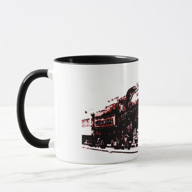 Steam Locomotive Mug (Left)