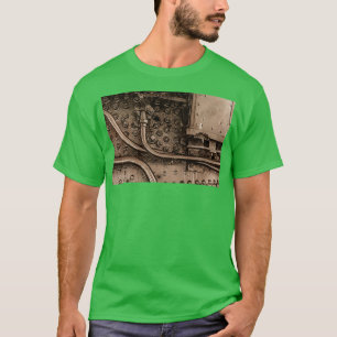 Steam Locomotive NY Central Controls T-Shirt