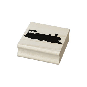 Steam Locomotive Rubber Stamp