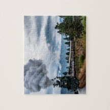 Steam Locomotive Train Jigsaw Puzzle
