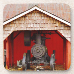 Steam powered Antique Tracter Coaster