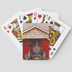 Steam powered Antique Tracter Playing Cards