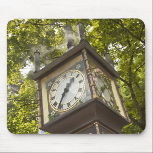 Steam powered clock in the Gastown neighbourhood Mouse Pad