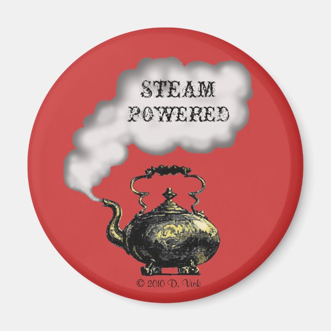Steam Powered Magnet (Front)