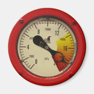 Steam Pressure Gauge - Warning! Magnet