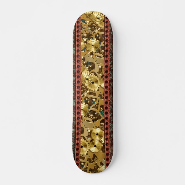 Steam Punk 3 Skateboard (Front)
