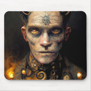 Steam Punk Celestial Demon Mouse Pad