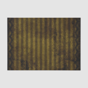 Steam Punk Gears Modern Retro Abstract Pattern Tissue Paper