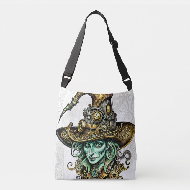 Steam Punk Hatter (2): Crossbody Bag (Front)