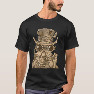 Steam Punk Mad Scientist Time Traveller Air Pirate T-Shirt