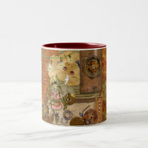 Steam Punk Party - Coffe Mug - Brown