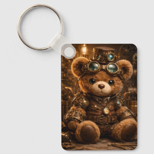 Steam Punk Steve Key Ring