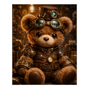Steam Punk Steve Poster