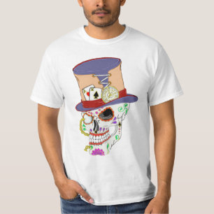 Steam Punk Sugar Skull T-Shirt