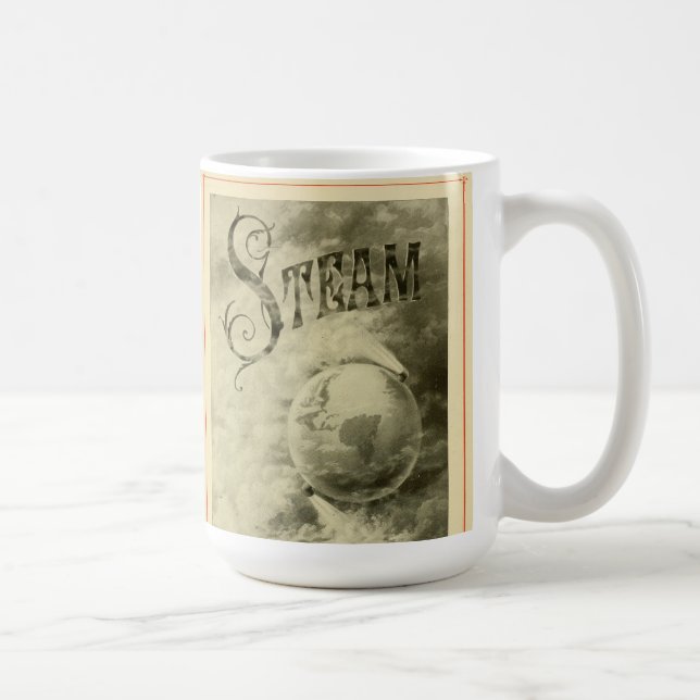 Steam Runs The World 1904 Coffee Mug (Right)