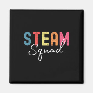 Steam Squad Back To School First Day Steam Teacher Magnet