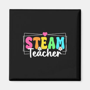 Steam Teacher Back To School Stem Teacher Students Magnet
