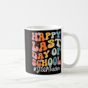 Steam Teacher Happy Last Day Of School Teacher Coffee Mug