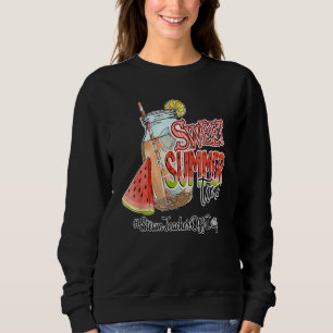 Steam Teacher Off Duty Summer Break Sweet Summer T Sweatshirt