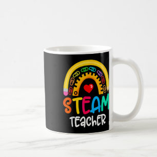 Steam Teacher Squad Team Crew Byck To School Stem Coffee Mug