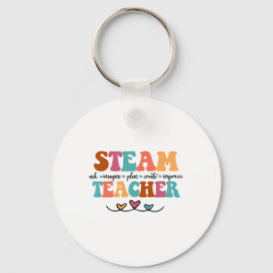 Steam Teacher Steam Squad Elementary Teaching Ck T Key Ring