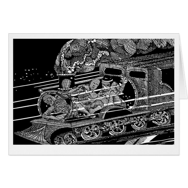 STEAM TRAIN (Front Horizontal)