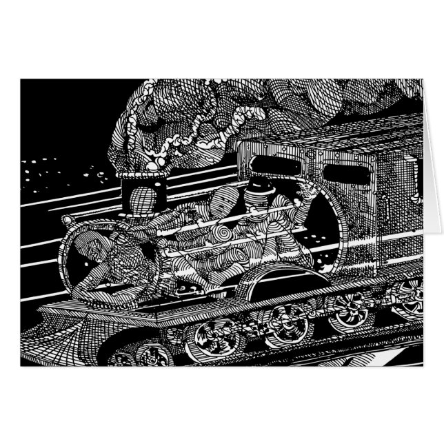 STEAM TRAIN (Front Horizontal)