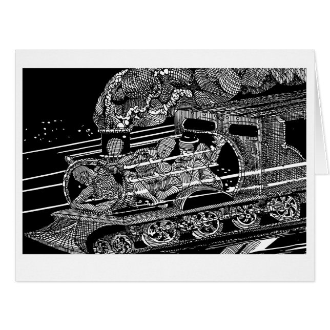 STEAM TRAIN (Front Horizontal)