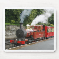 Steam train at Douglas Isle of Man