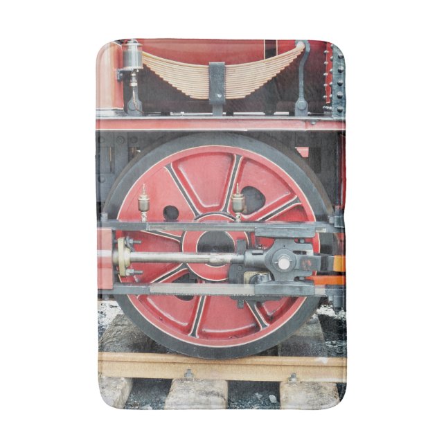 STEAM TRAIN BATH MAT (Front Vertical)