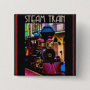 Steam Train Button