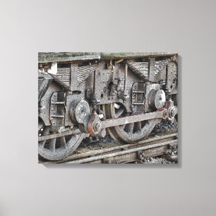 STEAM TRAIN CANVAS PRINT