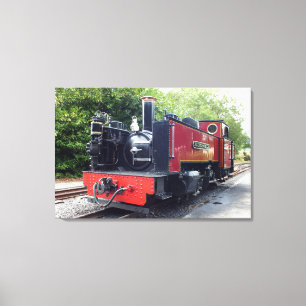 STEAM TRAIN CANVAS PRINT