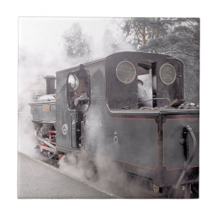 STEAM TRAIN CERAMIC TILE